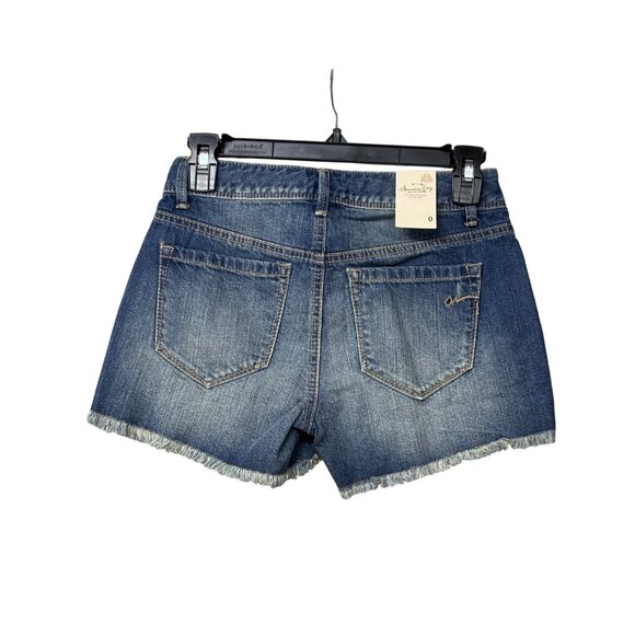 American Rag, Junior's Arlington Fest, Embroidered Denim Shorts, Adabelle Wash - Picture 3 of 12